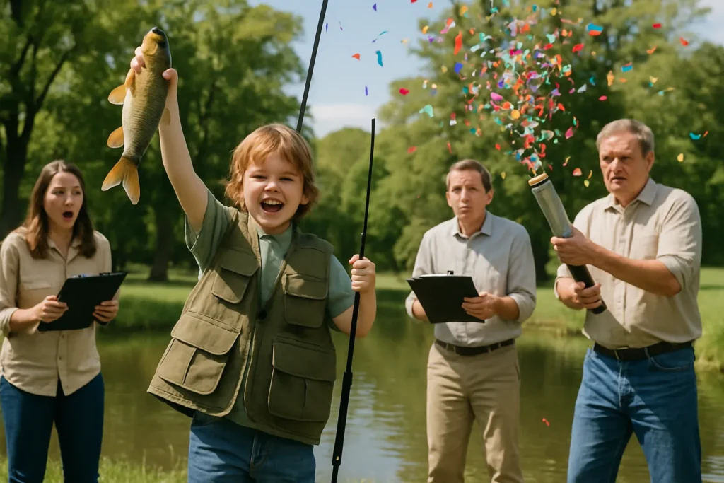 Intergenerational Upset After County Kids Conscript Carp in Park Ponds